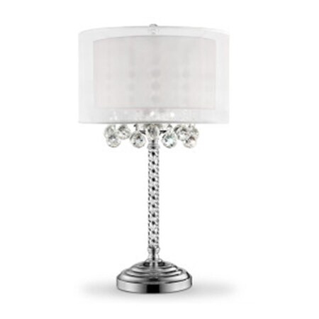 Ore Furniture 30 in. Moiselle Crystal Table Lamp K-5149T
